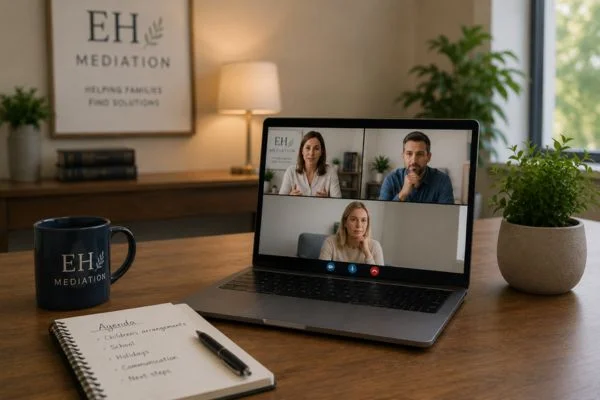 child access mediation Braintree online meeting.